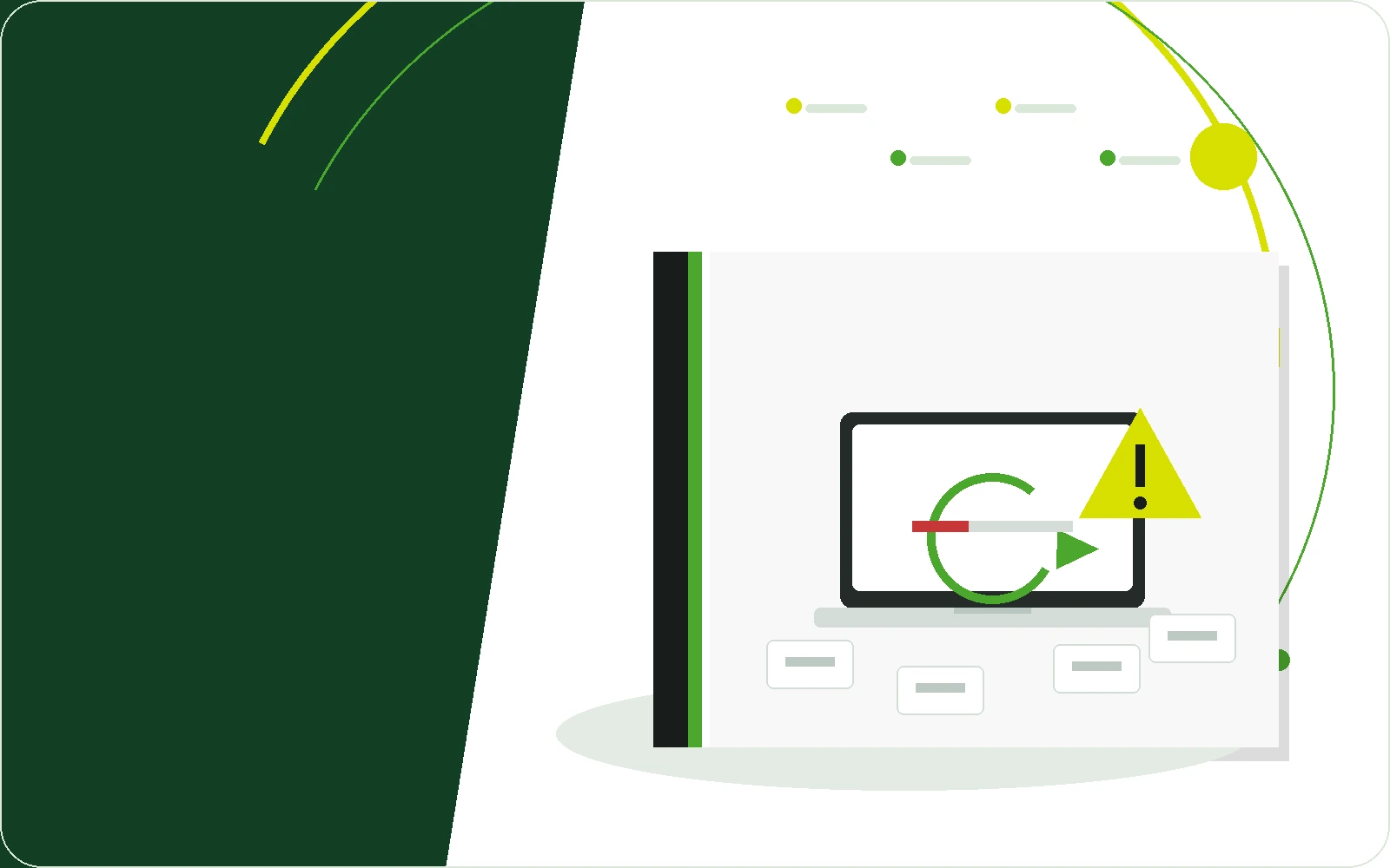 Illustration of legal cyber readiness with secure email, incident checks, and protected devices