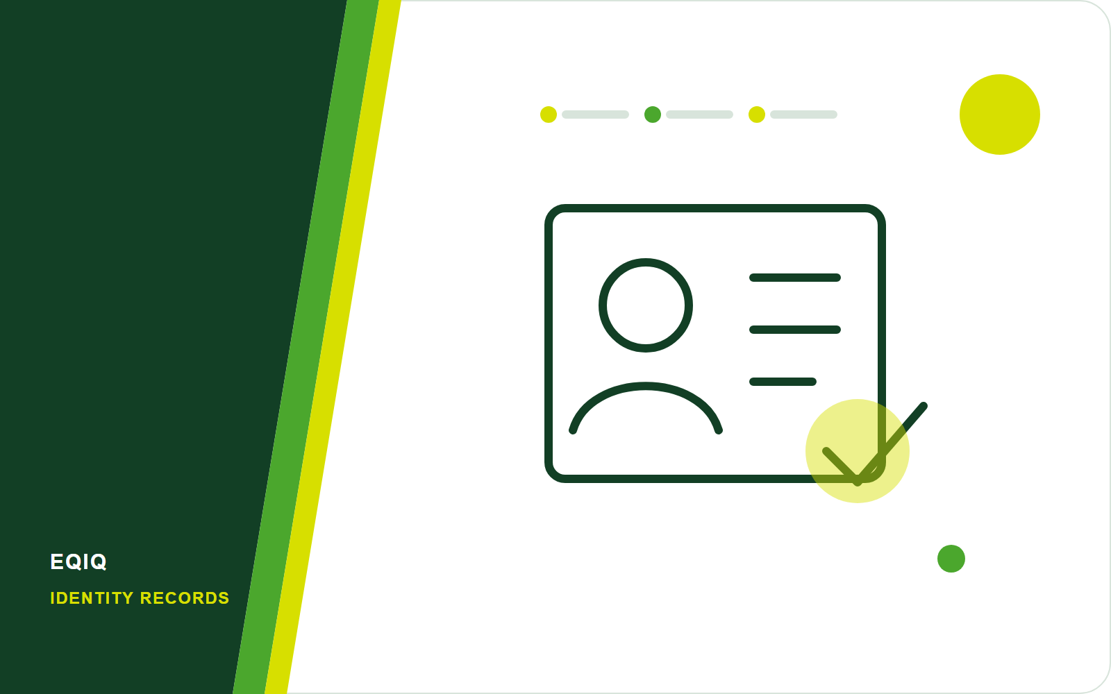 Editorial illustration of identity and policy records moving through a controlled workflow