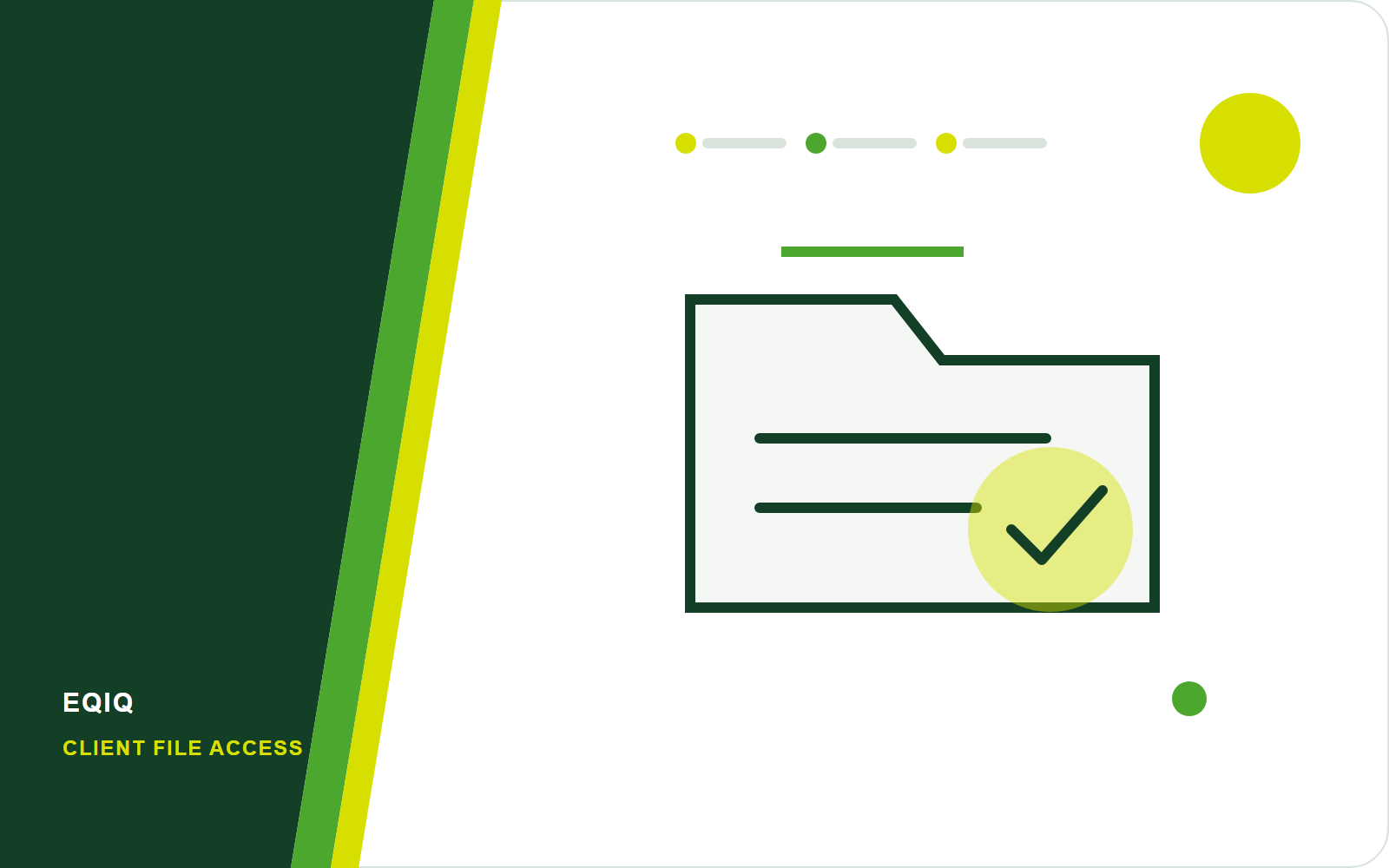 Editorial illustration of client file permissions and external sharing being reviewed